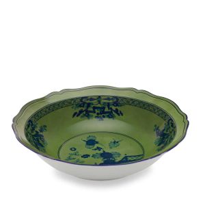 Oriente Italiano Malachite Round Deep Tray by Ginori