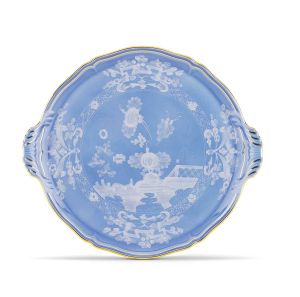 Oriente Italiano Pervinca Round Cake Plate by Ginori