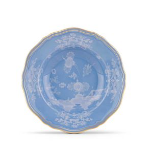 Oriente Italiano Pervinca Soup Plate by Ginori