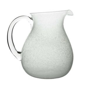 Originale Glass Pitcher White Transparent by Memento