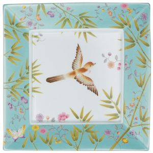 Paradis Turquoise Square Trinket Tray #1 by Raynaud