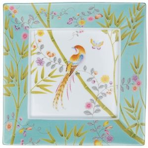 Paradis Turquoise Square Trinket Tray #2 by Raynaud