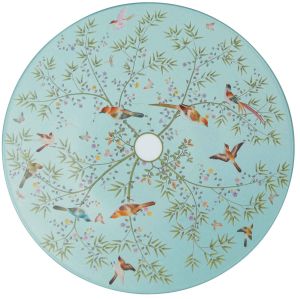 Paradis Turquoise Dessert Plate #1 by Raynaud