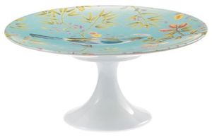 Paradis Turquoise Small Petit Four Stand by Raynaud
