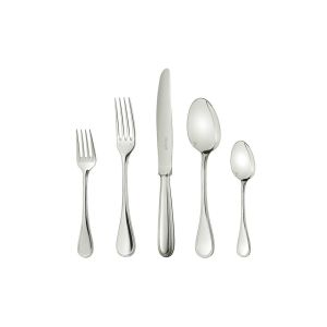Perles 2 Stainless 5 Piece Place Setting by Christofle