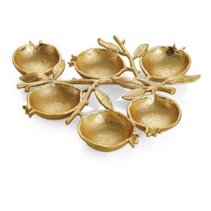 Pomegranate Seder Plate by Michael Aram