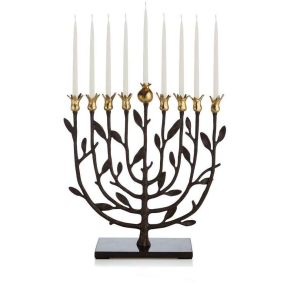 Pomegranate Kosher Menorah by Michael Aram