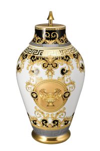 Prestige Gala Vase With Lid 30 In by Versace