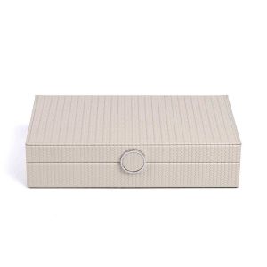 Prestige Small Jewellery Box - Firenze Cream by Pinetti