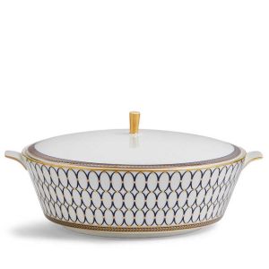 Renaissance Gold Covered Vegetable Bowl by Wedgwood