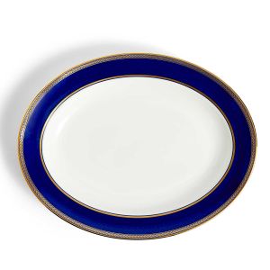 Renaissance Gold Small Oval Platter by Wedgwood