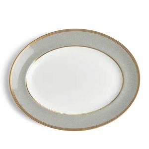 Renaissance Grey Oval Platter by Wedgwood