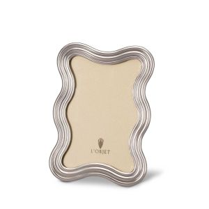 Ripple Platinum Frame 4 X 6in by L'objet