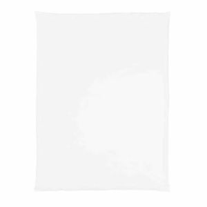 SatinUni White Duvet Cover Queen by Christian Fischbacher