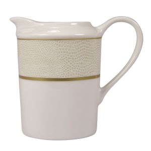 Sauvage White Creamer by Bernardaud