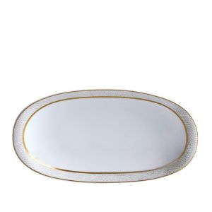 Sauvage White Relish Dish by Bernardaud