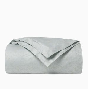 Selini Silversage Full Queen Duvet Cover by Sferra