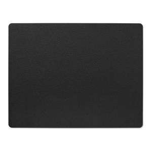 Serene Table Mat Square Large Black by Lind DNA
