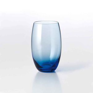 Solid Colour Glass Tumbler 0.40 L Azure by Dibbern