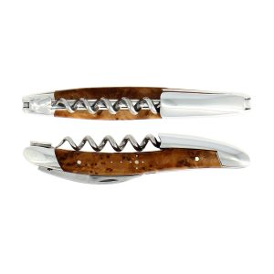 Sommeliers Corkscrews Thuya Burl Shiny Finish by Forge Laguiole