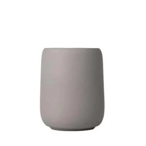 Sono Taupe (Satellite) Bathroom Tumbler by Blomus