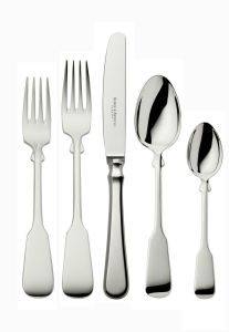 Spaten Silverplate 5-Piece Place Setting by Robbe & Berking
