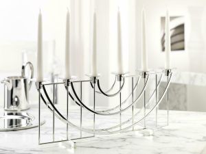 Sphinx Sterling Candelabra 6 Light by Robbe & Berking