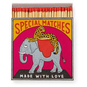 Square Matches Charlott Farmer Elephant by Archivist Gallery