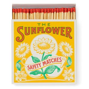 Square Matches Sunflower by Archivist Gallery