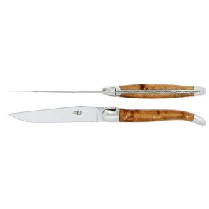 Steak Knives Juniper Stainless Box of 2 by Forge Laguiole