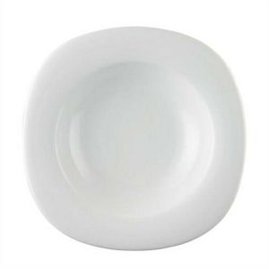 Suomi White Pasta Plate Wide Rim by Rosenthal