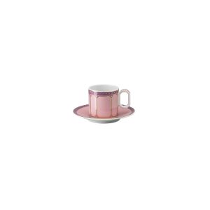 Swarovski Signum Ad Cup & Saucer Rose Pink by Rosenthal