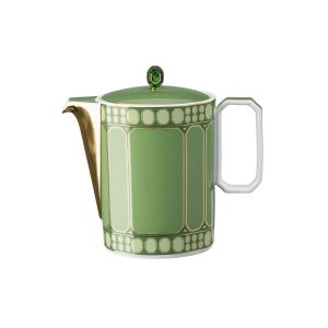 Swarovski Signum Coffee Pot Fern Green by Rosenthal