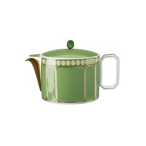 Swarovski Signum Tea Pot Large Fern Green by Rosenthal