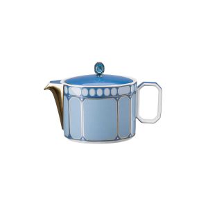 Swarovski Signum Tea Pot Small Azure Blue by Rosenthal
