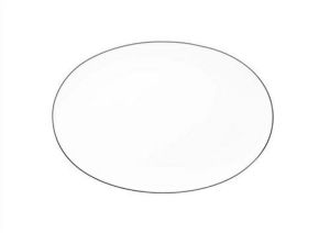 Tac 02 Platinum Platter - 13 1/2 Inch by Rosenthal