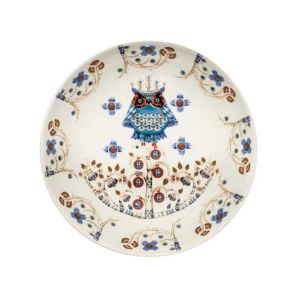 Taika White Plate Deep by Iittala