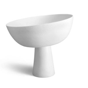 Terra Stone Bowl On Stand - Medium by L'objet
