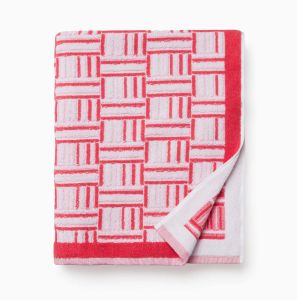 Tirreno Coral Beach/Pool Towel by Sferra