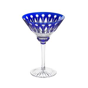 Tommy Dark-Blue Cocktail Glass by Saint Louis