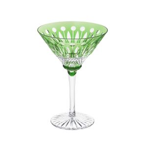 Tommy Green Cocktail Glass by Saint Louis