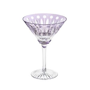 Tommy Purple Cocktail Glass by Saint Louis