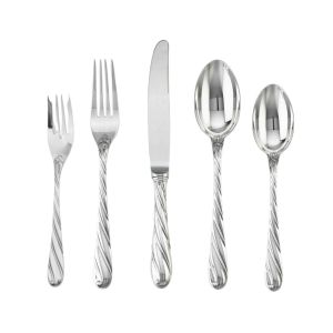 Torchon Five Piece Place Setting by Buccellati
