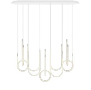TORSADE 10L LINEAR CHANDELIER LONG by Saint Louis