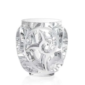Tourbillons Vase Clear by Lalique