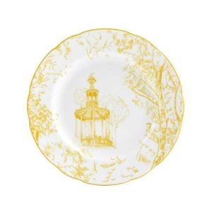 Tout Paris Jaune Bread And Butter Plate - Yellow by Bernardaud