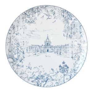 Tout Paris Round Tart Platter by Bernardaud