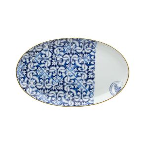 Transatlantica Medium Oval Platter by Vista Alegre
