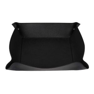 Trinket Tray Square Liverpool Black by Pinetti