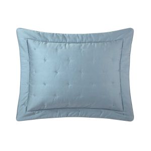 Triomphe Fjord Quilted Sham Boudoir (Single) by Yves Delorme